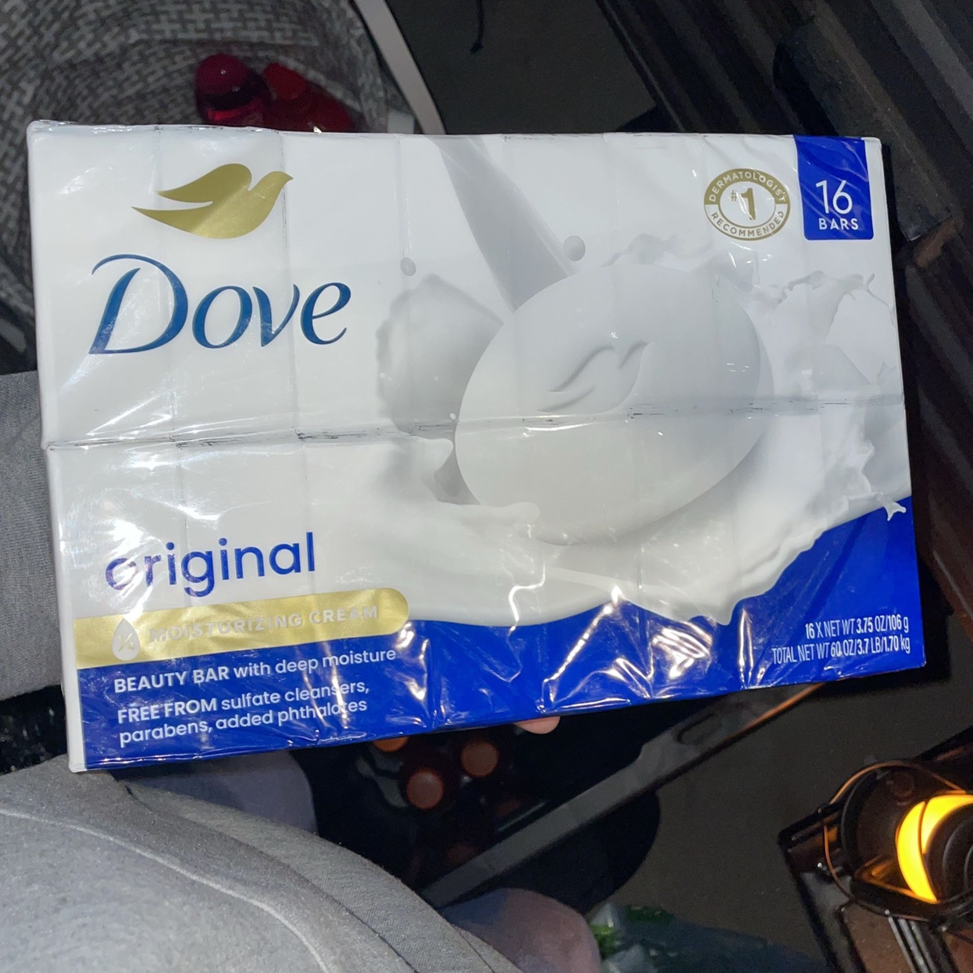16 Pack Dove Bar soap