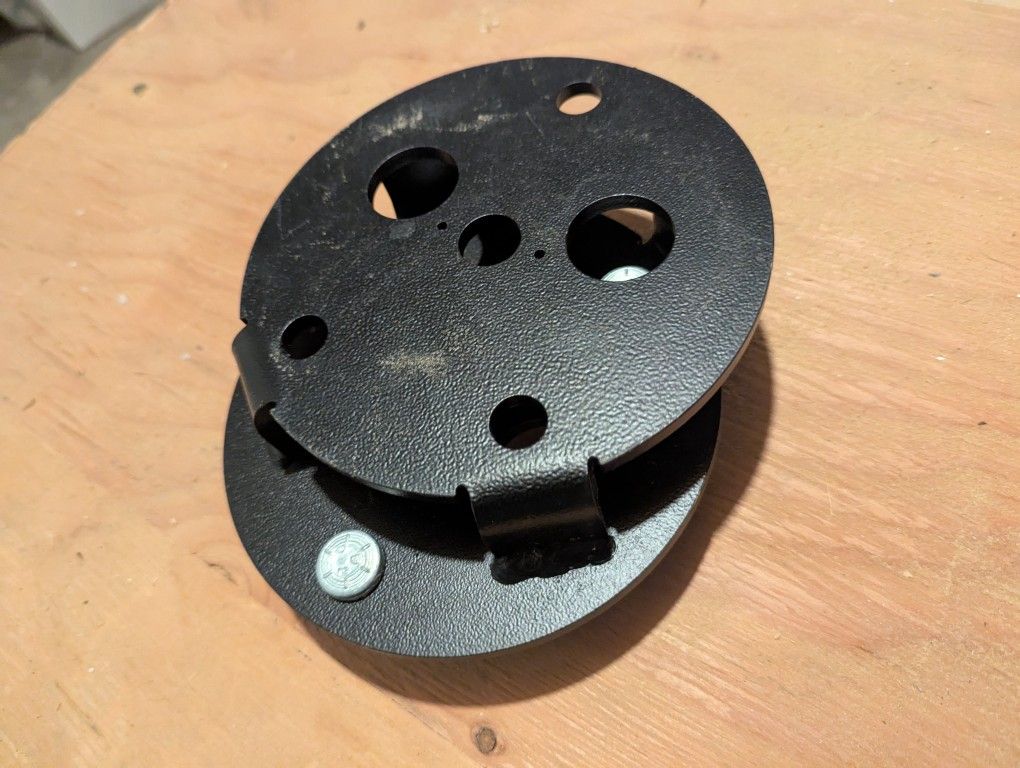 Jeep Wrangler Rear spare tire spacer Adapter, New