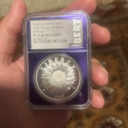 Ultra cameo 2025 sunflower US mint 