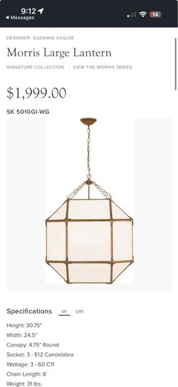 Large Brass Light fixture best offer!