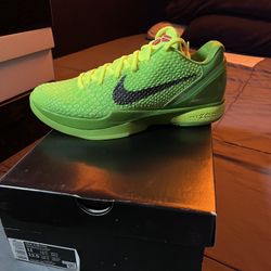 Kobe 6 Protro Grinch Size 11