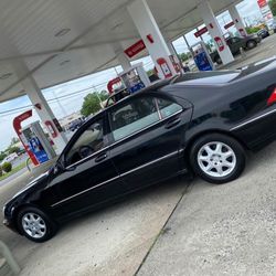 2002 Mercedes Benz S430  Black Exterior 