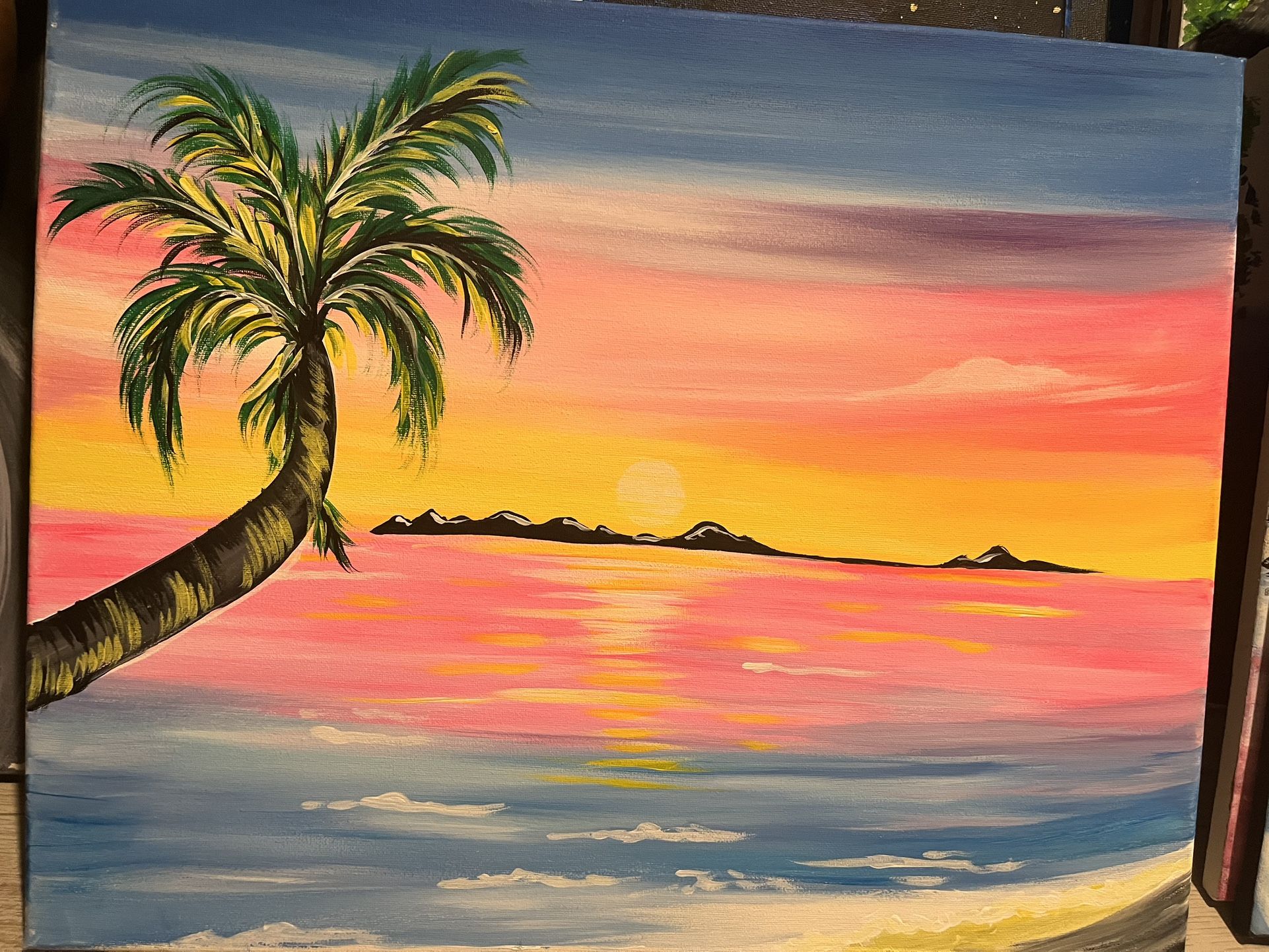 Sunset Beach (High Class Painting)