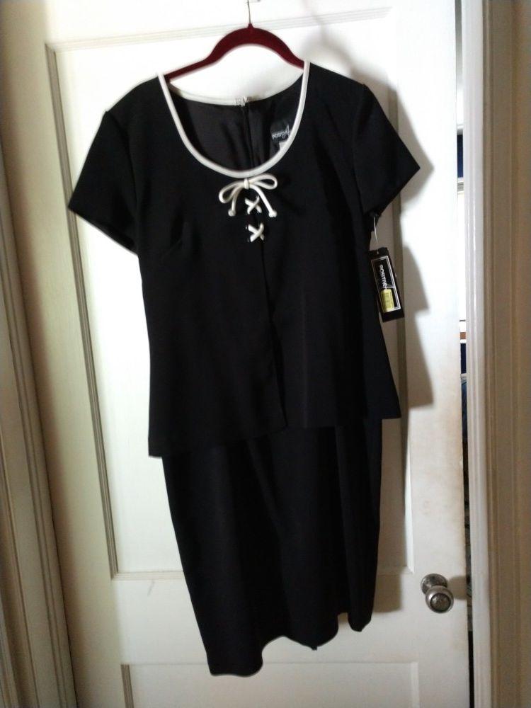 Positive Attitude Black dress