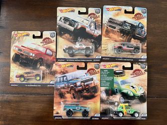 Hot Wheels Premium Desert Rally Complete Set Of 5