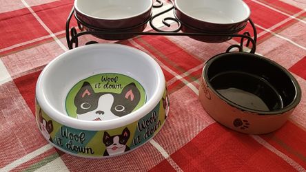Dog bowls