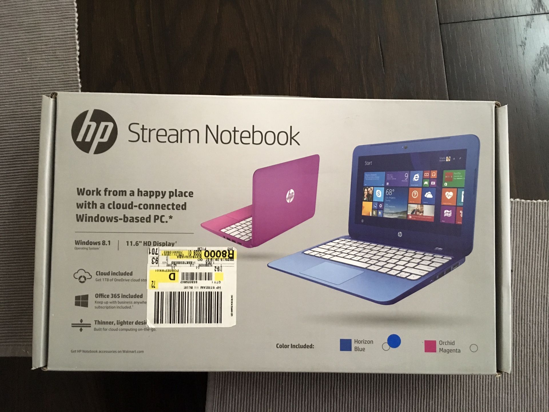 HP- Stream Notebook 11.6"