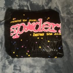 Black Sp5der V2 Hoodie