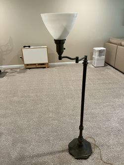 54” Antique Floor Lamp