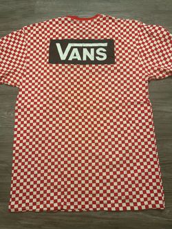 Red Checkered Vans Shirt