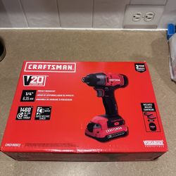 CRAFTSMAN V20 20-volt max Cordless Impact Driver (Battery Included and Charger Included )