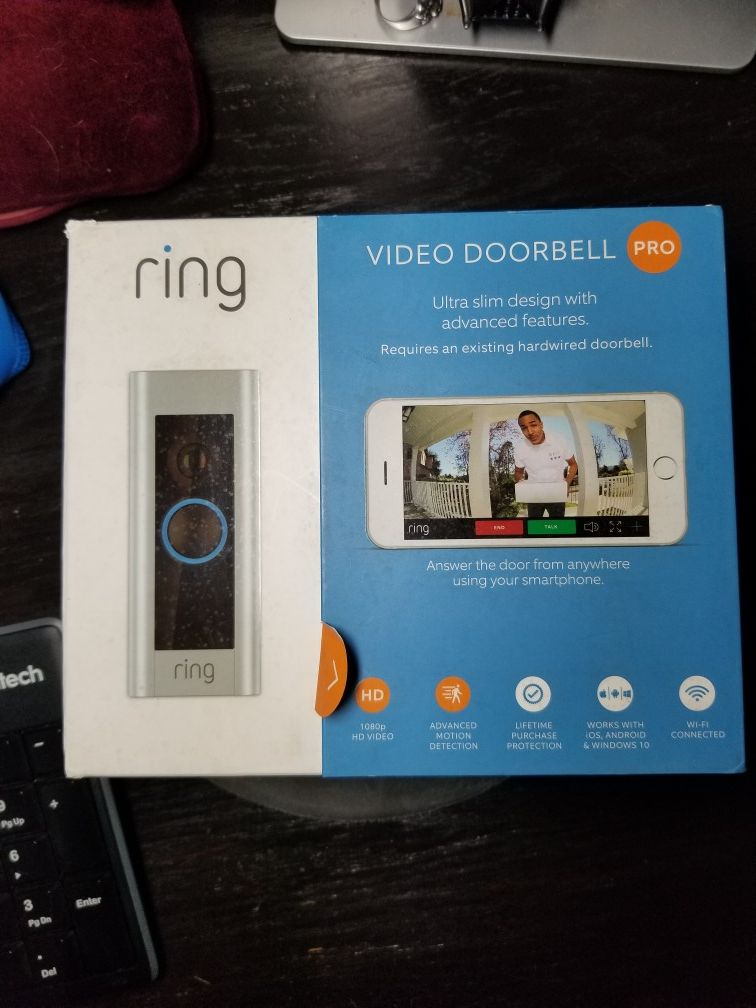 RING VIDEO DOORBELL PRO (wired)