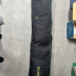 Dakine Snowboard Travel Bag 175cm – Padded, Wheeled, Black/Green