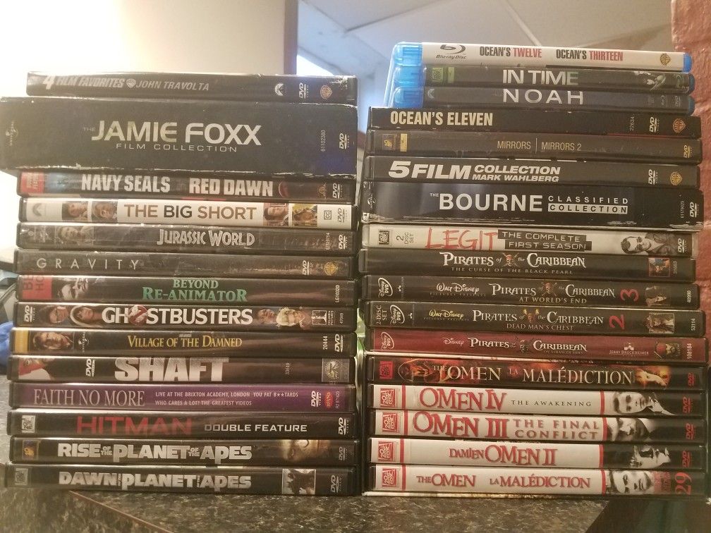 52 MOVIES & 1 TV SHOW (60+ discs)