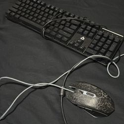 keyboard and mouse