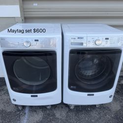 Maytag Washer Dryer Set 