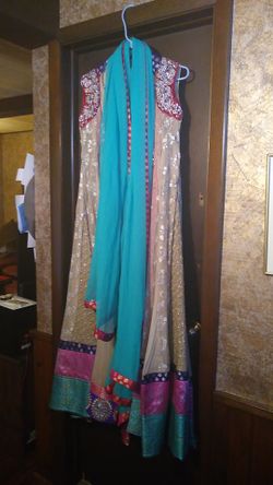 Three Piece Indian Wedding Guest Attire