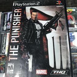 The Punisher Ps2 $80 Gamehogs 11am-7pm