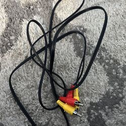 RCA Composite AV Cables Red & Yellow