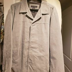 Banana Republic Grey Corduroy Jacket