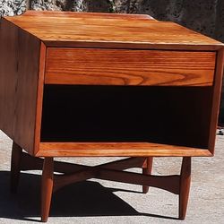 various real Mid Century Modern vintage single NIGHTSTAND END TABLE bedside tables and Others