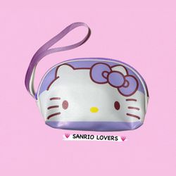 Purple Hello Kitty Wristlet 