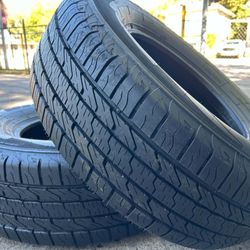 265 70 17 CORSA HIGHWAY TERRAIN " 2 NEW TAKE OFF TIRES "