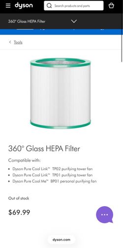 dyson hepa filter