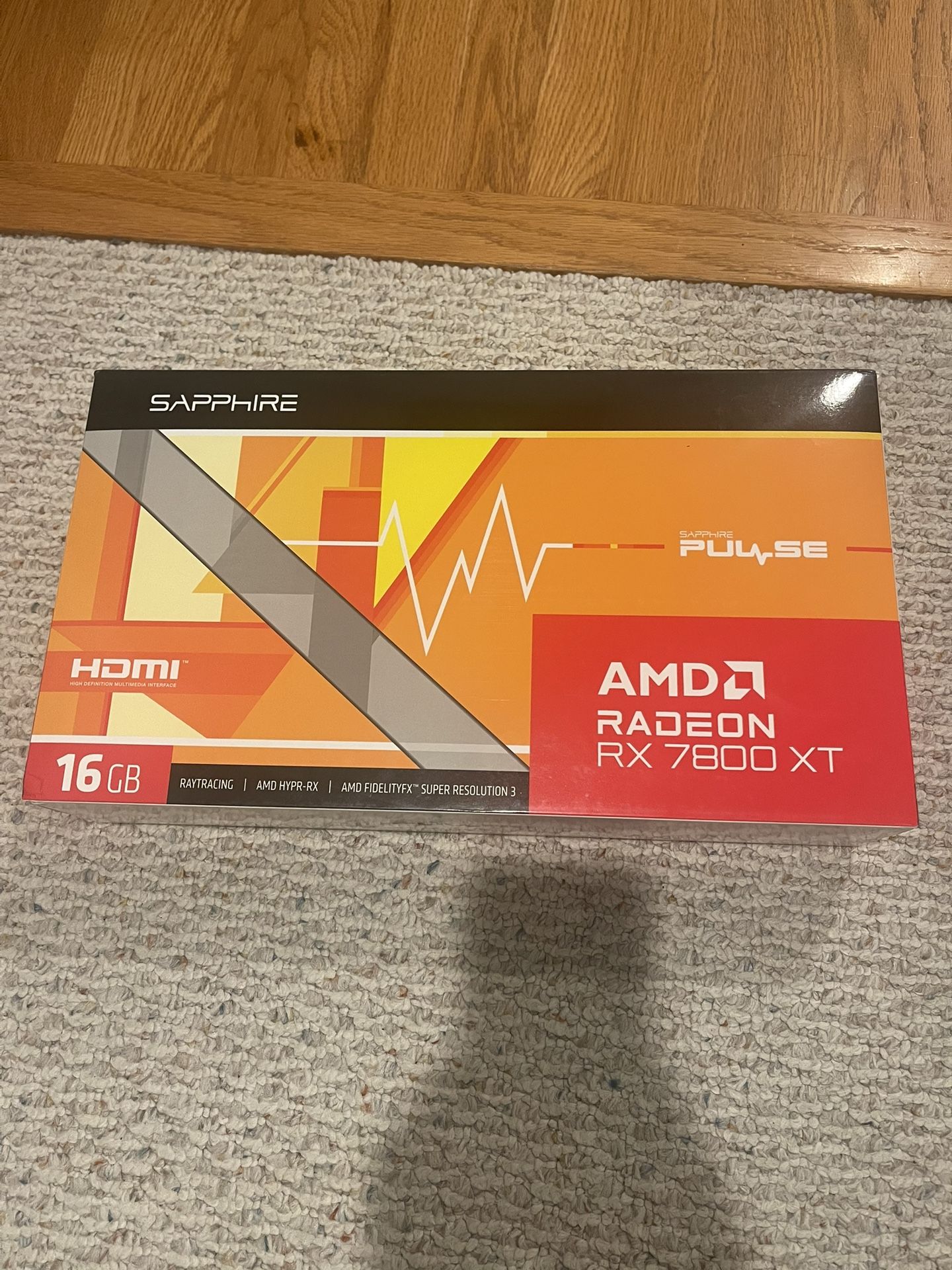 Brand New Sapphire Pulse AMD Radeon RX 7800 Xt GPU Graphic Card For Gaming PC Parts For Sale
