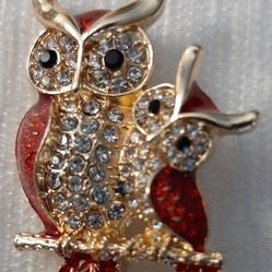 Owl Brooches.
Fashion Costume Jewelry. $10 each
