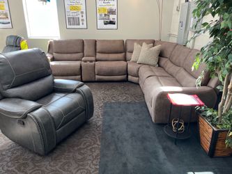 6pc Power Sectional