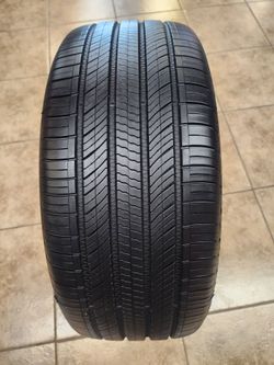 (1) 255 40R 20 HANKOOK ION EVO EV TIRE 2554020 USED TIRE (SINGLE) MOUNT BALANCE INCLUDED  