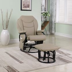 Glider w/Ottoman
