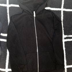 Black Zip Up Medium