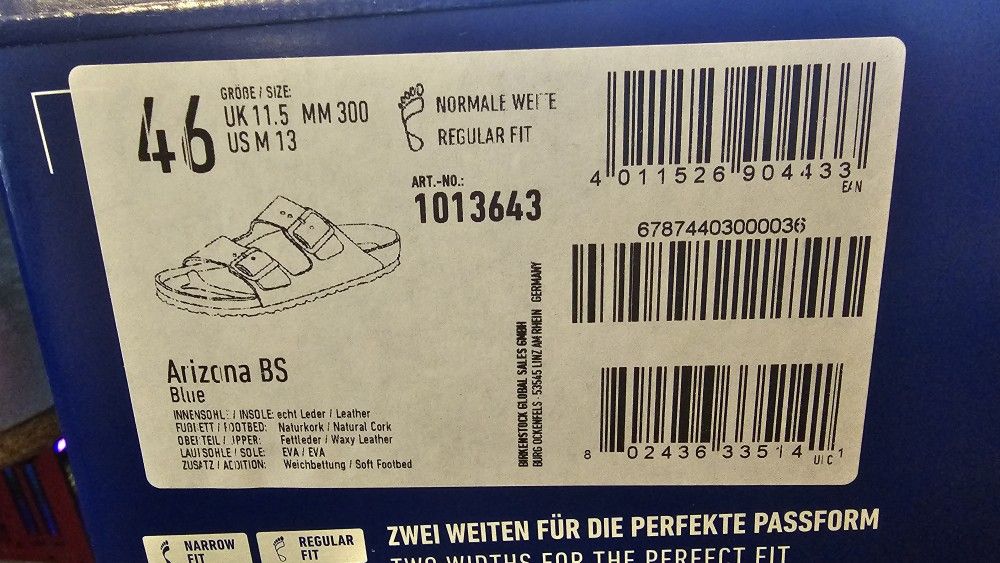 Birkenstocks Suede Size 13
