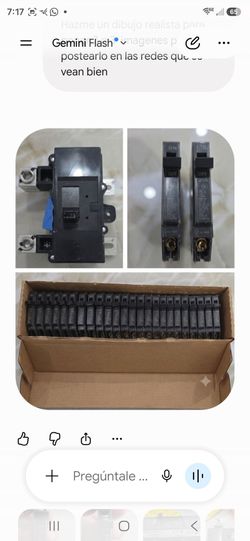 Breakers / Circuit Breakers (Square D 200A + GE / ABB 15A y 20A)