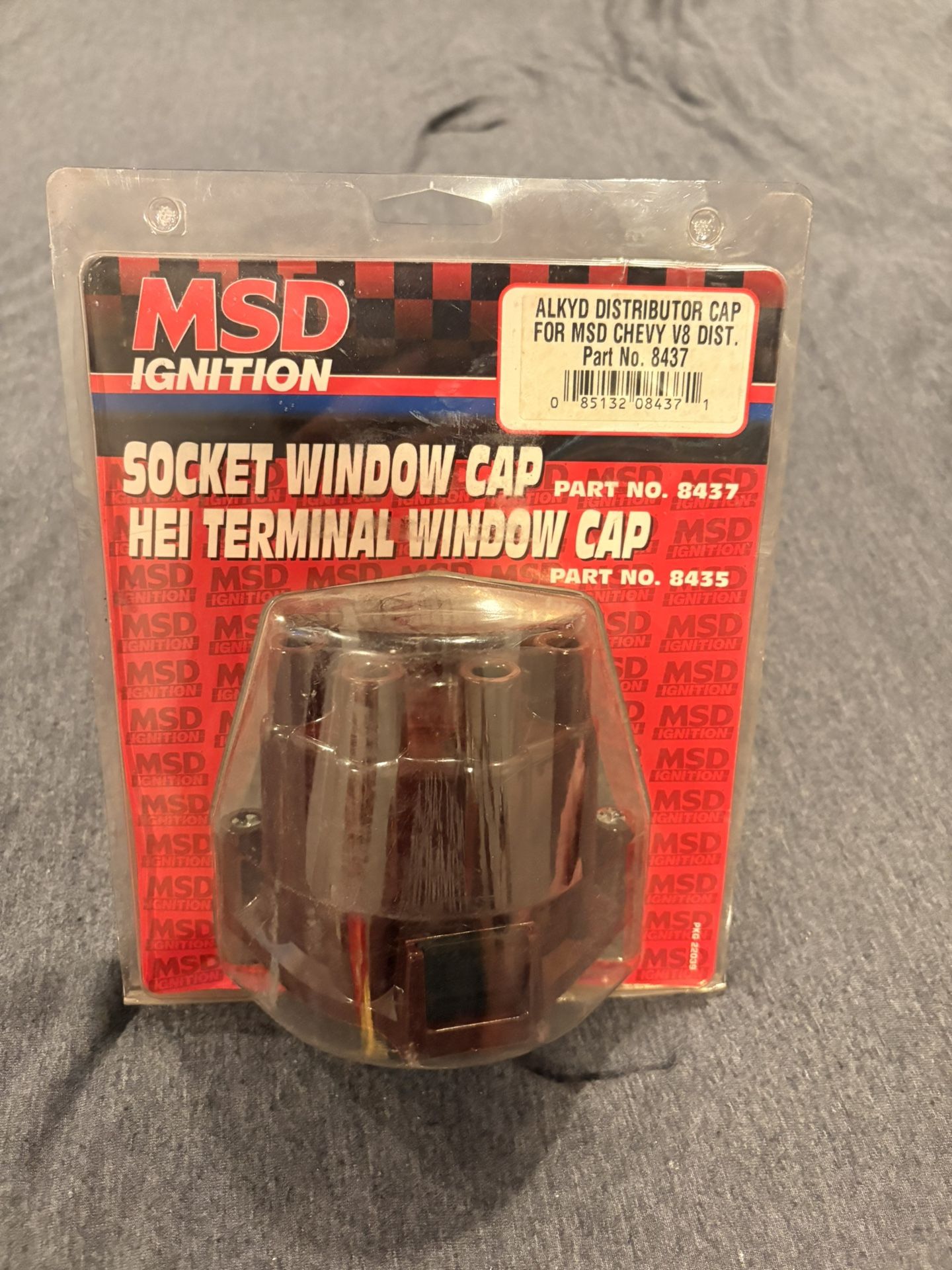 MSD Ignition Alkyd Distributor Cap for MSD Chevy V8 Distributors