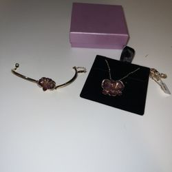 Lush Addiction Necklace And Bracelet 