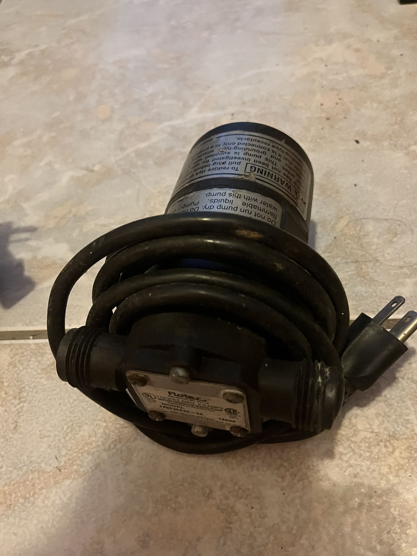 Pump- Flotec Utility