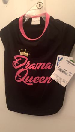 Drama Queen Dog Shirt 