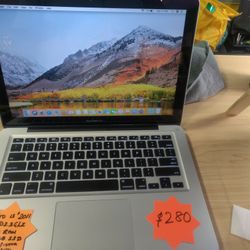 MacBook Pro 13" Early 2011 Intel Core i5 @2.3Ghz, 8gb Ram, 240gb SSD, macOS High Sierra,Office Package 2019. 