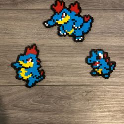 Totorile Line Pokemon Perler Bead/ Pixel Art