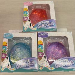 Squishmallows Slimy Gloop Gelli Gels 3-Pack