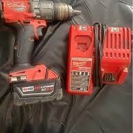Milwaukee Drill Battery And Charger 