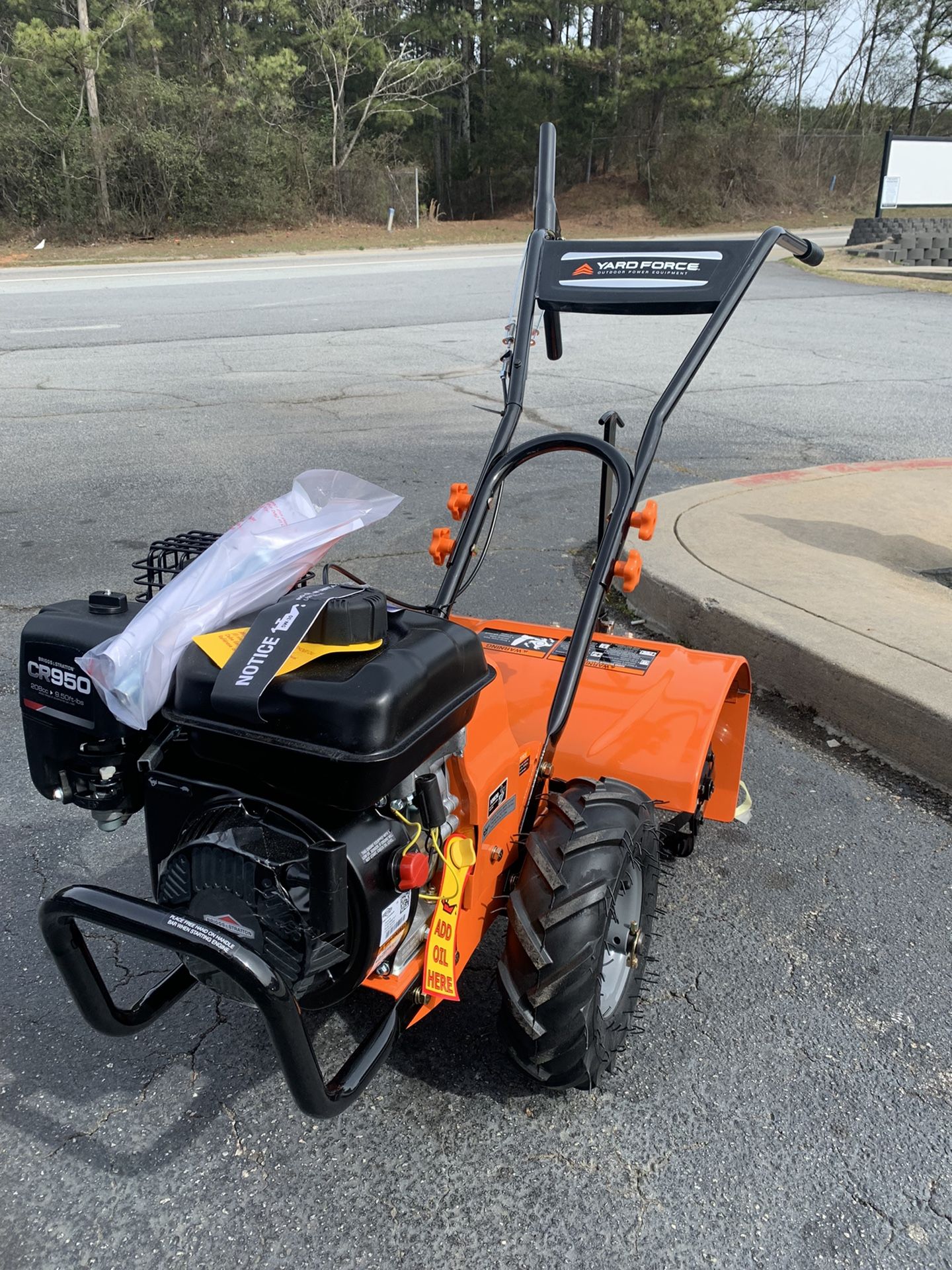 New Tiller
