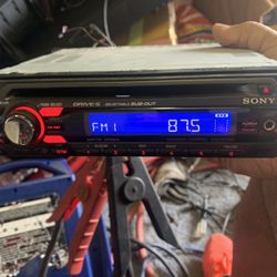 Sony AM/FM CD player