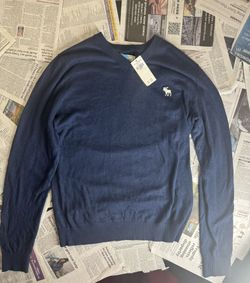 Abercrombie Navy Sweater 