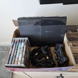 Ps3 Super Slim 500gb and Games