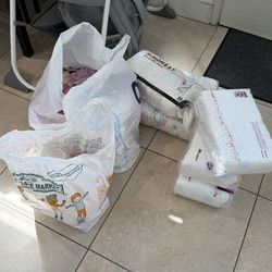 Free Baby clothes and Diapers