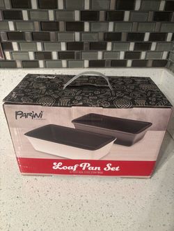 Panini None Stick Loaf Pan Stoneware Set